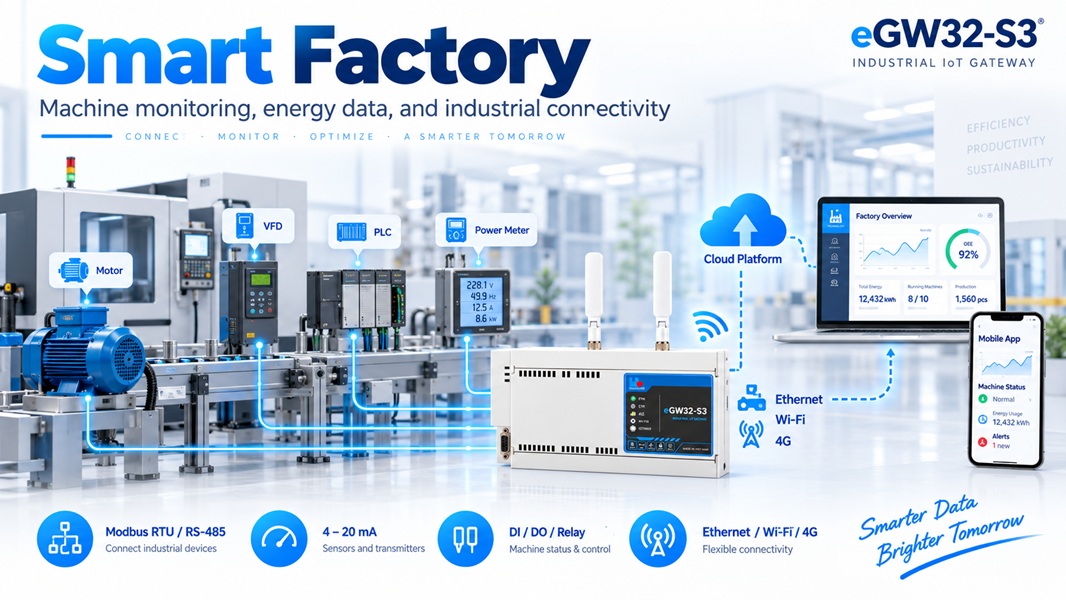 Smart factory monitoring