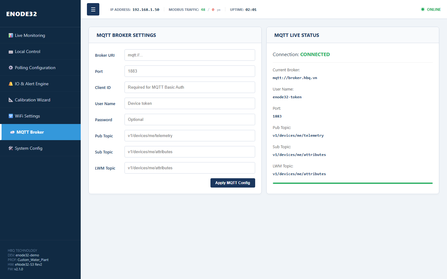 MQTT Broker